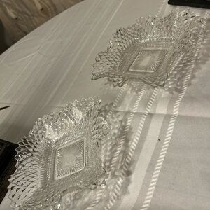 Indiana Glass Clear Crystal Bowls